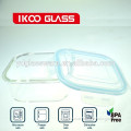 0.35 L Square glass food container